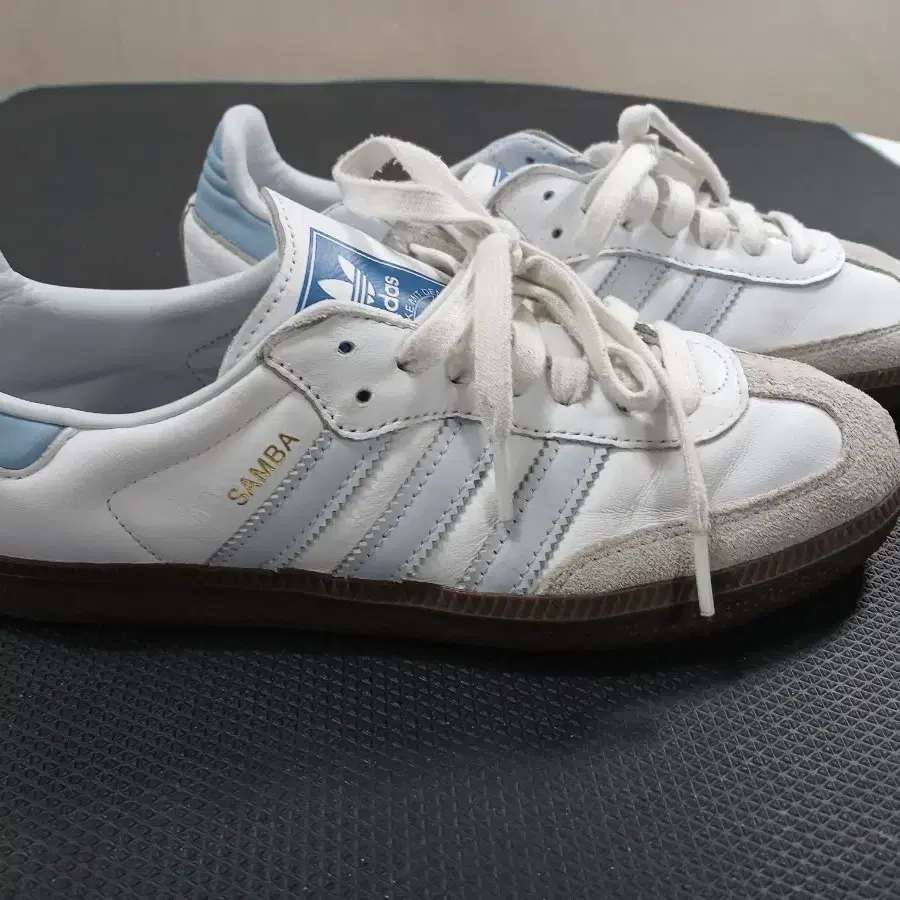 adidas gazelle silver green womens adidas Samba OG - Women's main image 1