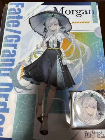모건 클리어 파일 캔뱃지 FGO 마츠키요 코코카라 파인 콜라보