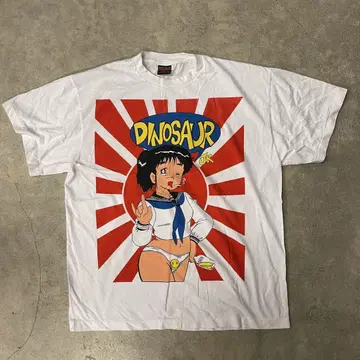 Dinosaur Jr. 애니메이션 그래픽 티셔츠 L