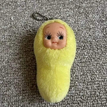 타라코 큐피 키링 옐로우 컬러