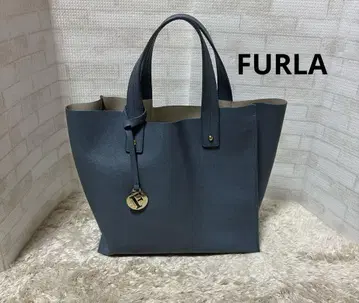 새상품급 FURLA 토트백 블루 계열