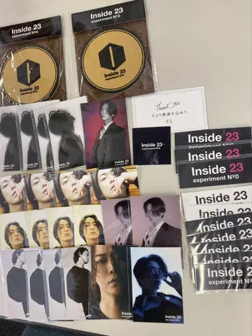 카메나시 카즈야 inside23 복권 코스터 스티커