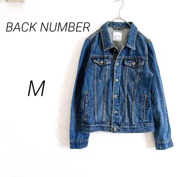 BACK NUMBER 백넘버 데님 자켓 M 다크 블루