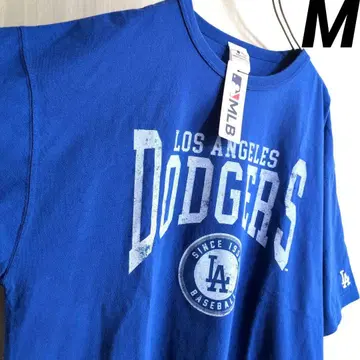 다저스 MLB 오타니 쇼헤이 팀 로고 프린트 스크래치 티셔츠 반팔 M