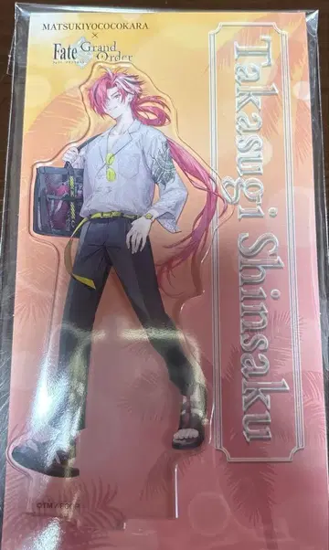 타카스기 신사쿠 아크릴 스탠드 FGO 마츠키요 코코카라파인 콜라보