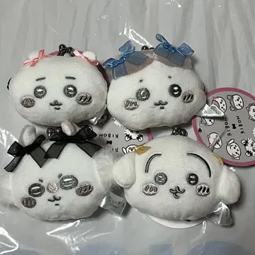 [ 4종 세트 ] 치이카와 미니 동전 지갑 리본