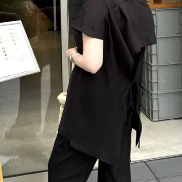 MANOF 백 오픈 드레스 셔츠