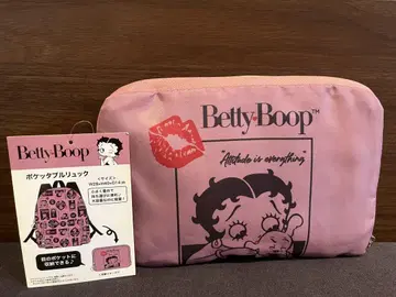 Betty Boop 포켓 부착 백팩 2021년