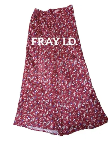 FRAY I.D. 프레이 아이디 꽃무늬 롱 스커트