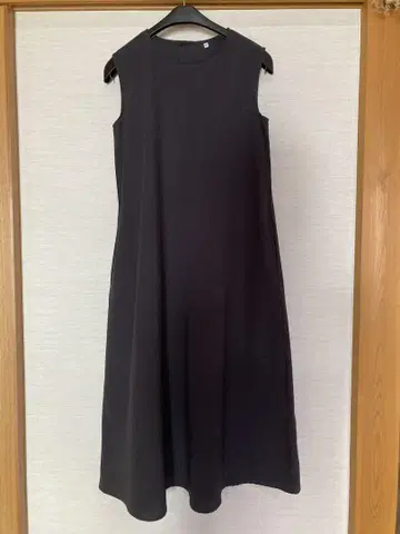 무인양품 MUJI 바람이 통하는 스트레치 축구 슬리브리스 원피스 S