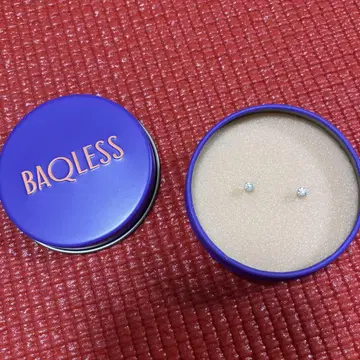 Baqless Clarity White 2.5 귀걸이