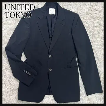UNITED TOKYO 블랙 테일러드 자켓