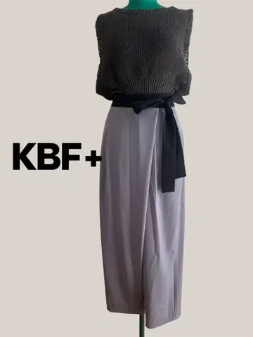 KBF+ 랩 스타일 배럴 레그 캐주얼 팬츠 KBF