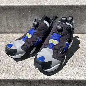 리복 Instapump Fury 그레이/블랙/블루
