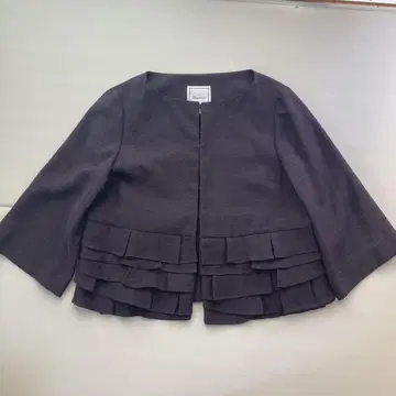 Anatelier 마 혼방 재킷 퍼플