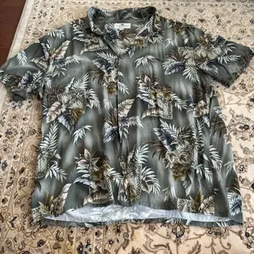 Island Shores 알로하 셔츠 MADE IN INDONESIA