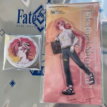 마츠키요 FGO 콜라보 아크릴 스탠드 캔뱃지 타카스기 신사쿠
