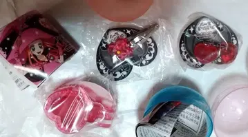 타카라토미 TAKARATOMY 슈가루루 액세서리 핑크 복숭아색 3종