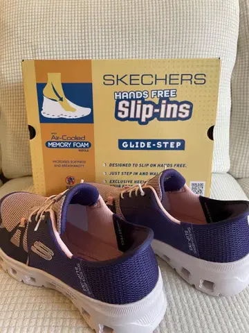 스케쳐스 Slip-Ins Glide-Step 퍼플/핑크