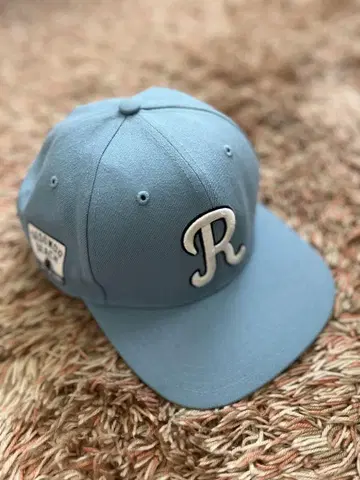 RHC x 47 콜라보 R 자수 로고 캡 RonHerman 스카이블루