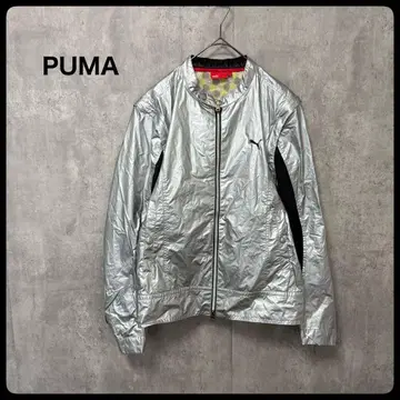 # PUMA 푸마 실버 점퍼 아우터 바스락