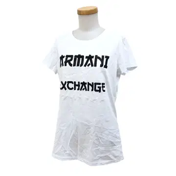 K323-12 새상품급 ARMANI 아르마니 반팔 티셔츠 여성용 L