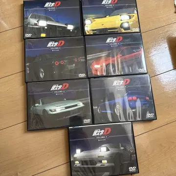 DVD 머리글자 D 전 7권 세트