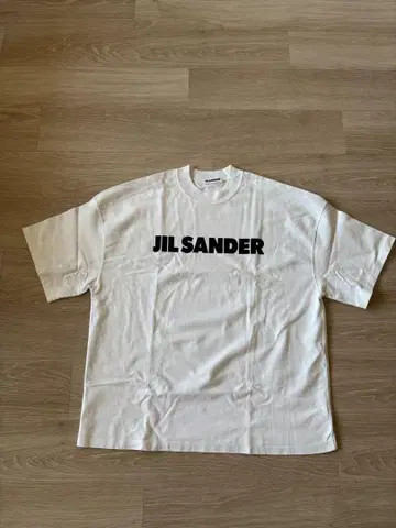 JIL SANDER 프린트 로고 티셔츠 M 사이즈