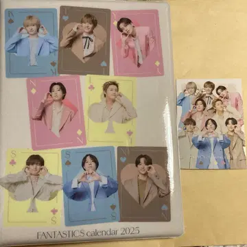 FANTASTICS 달력 포토 카드 홀더 트레이딩 카드