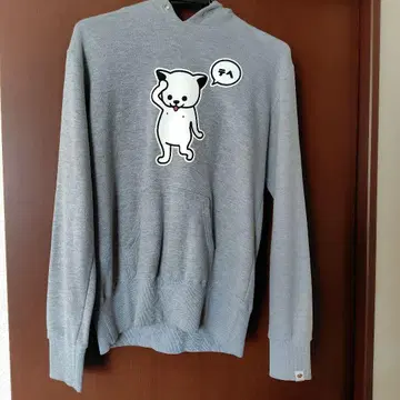 CUNE 고양이 그레이 후드티