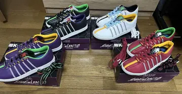 K-SWISS x 에반게리온 4색 세트