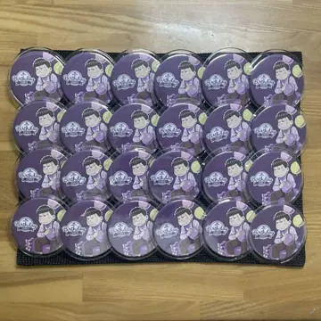 오소마츠 6쌍둥이 벌스데이 24 캔뱃지 24개 이치마츠