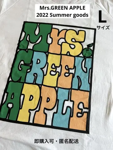 Mrs.GREEN APPLE 티셔츠 2022 L 사이즈