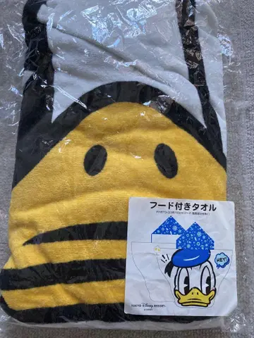 도날드 후드 부착 타월 디즈니 리조트