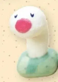 우미디구다 마그넷 스티커 봉제 인형 표정 B