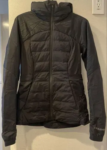 Lululemon 후드 부착 얇은 소재 다운 자켓