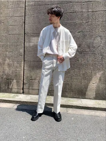 tro regular silhouette 슬랙스 에크루