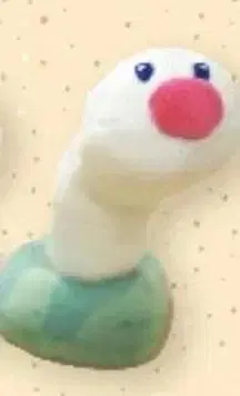 우미디구다 마그넷 스티커 봉제 인형 표정 D
