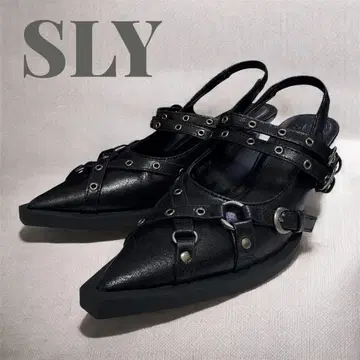 새상품급 SLY TOE BELT SANDAL 샌들 스라이 23.0 Y2K