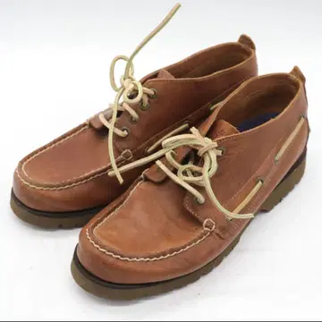 스페리 가죽 신발 천연 가죽 남성용 9.5 사이즈 브라운 SPERRY