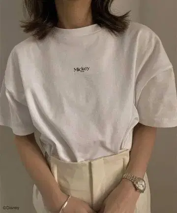 AMERI Mickey PRINT BASIC TEE 반팔 티셔츠
