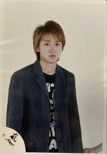아라시 ARASHI 아라시 로고 오노 사토시 공식 사진