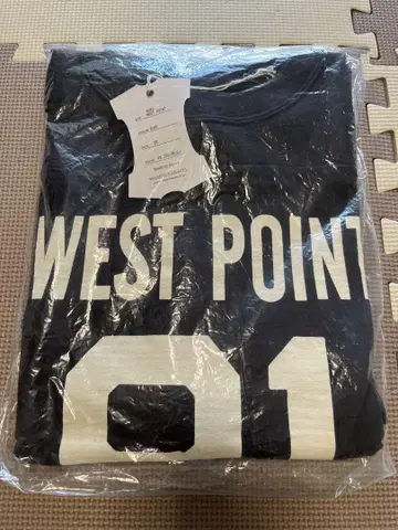 웨어하우스 WEST POINT 블랙 풋볼 셔츠 사이즈 M