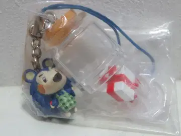 동물의 숲 극장판 스트랩 키누요 녹 있음