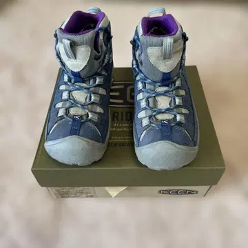 KEEN 아웃도어 신발 네이비/그레이 24cm