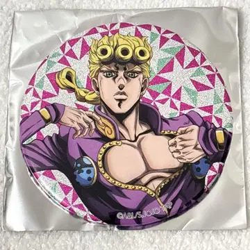 죠르노 글리터 캔뱃지 죠죠 월드 JOJO WORLD