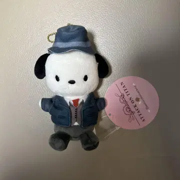 미사용 새상품 진격의 거인 산리오  마스코트 포차코 x 엘렌