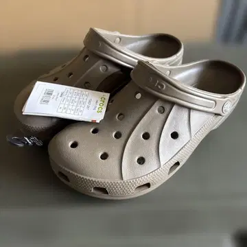 27cm crocs 베이지 클로그 샌들 새상품, 미사용