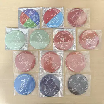 애니메로 썸머 라이브 애니사마 회장에서만 판매되는 한정판 캔뱃지 2019