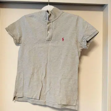 Ralph Lauren 스키니 핏 폴로셔츠 그레이